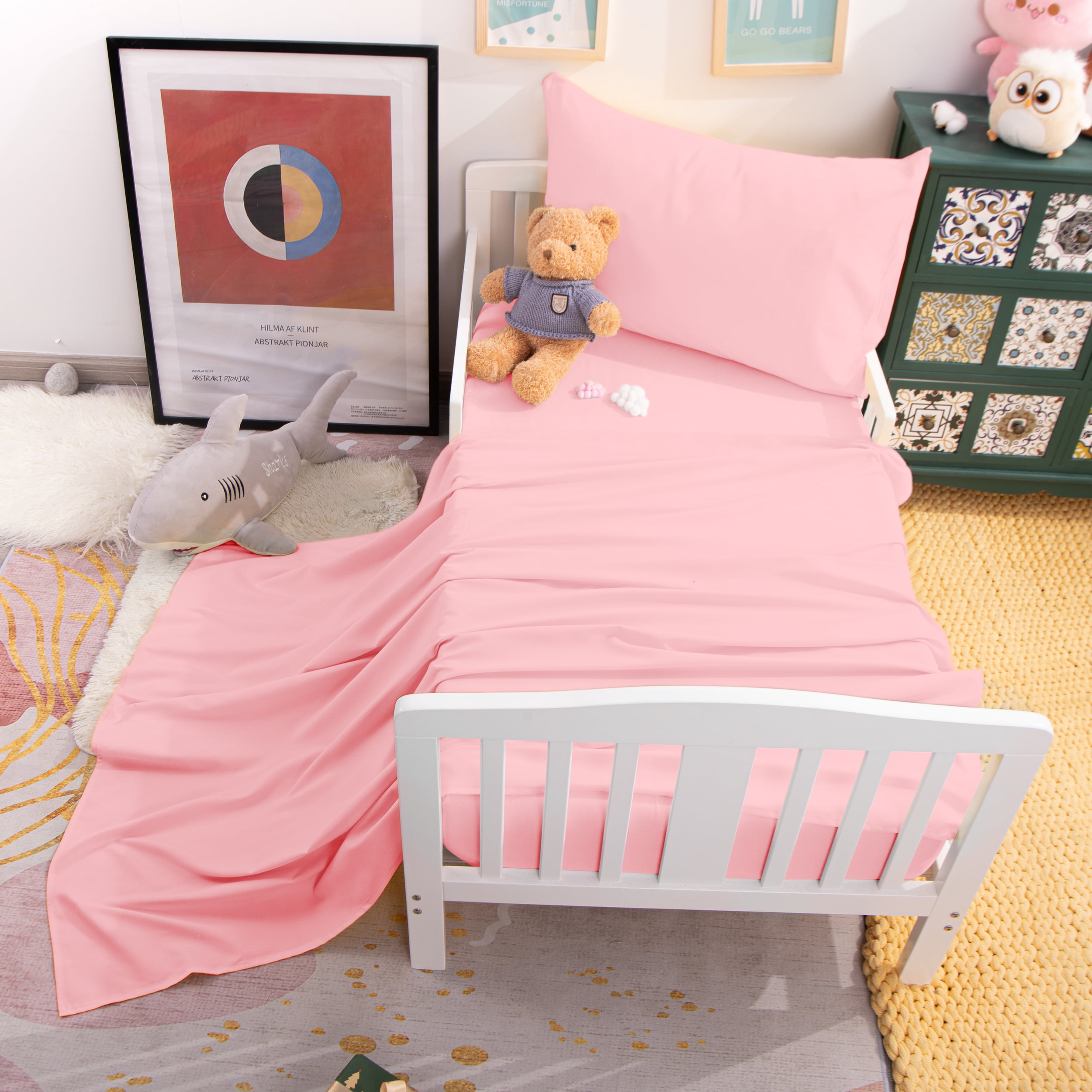 Fitted Sheet Plain Baby Bedding Sets Baby Fitted Sheet Fitted Cot