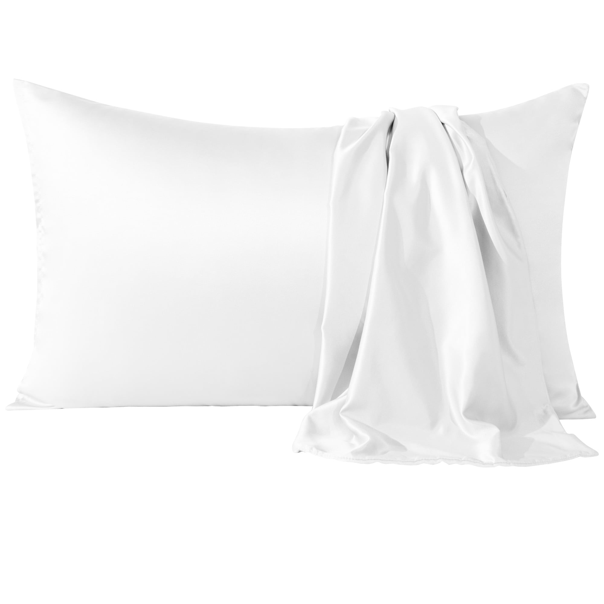 Flxxie Satin Pillowcases with Hidden Zipper for Hair and Skin