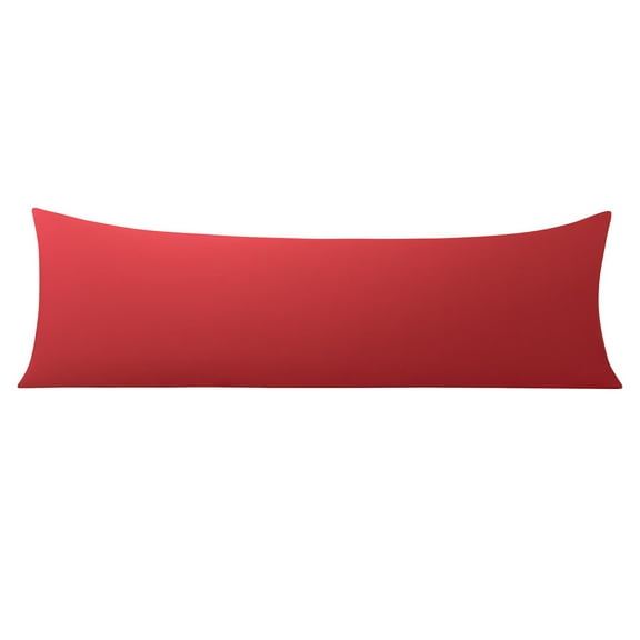 Flxxie Soft Microfiber, 1 Pack 20x54 inches Body Pillowcase, Wine Red