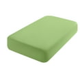 thumbnail image 1 of Flxxie 2 Pack Brushed Microfiber Fitted Crib Sheets for Boys and Girls, Super Soft Fitted Elastic Toddler Bed Crib Mattress Sheets, 28 x 52 Inches, Sage Green, 1 of 6
