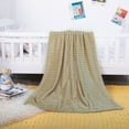 thumbnail image 1 of Flxxie Ultra Soft Fluffy Flannel Fuzzy Toddler Blanket, Baby Plush Blanket Unisex, 30" x 40", Camel, 1 of 6