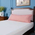 thumbnail image 1 of Flxxie Washed Cotton Body Pillowcase Set of 2, Ultra Soft Fast Sweat Absorption Body Pillow Cover, 20"x54", Red, 1 of 5