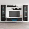 thumbnail image 1 of Fly AB1 33TV Wall Mounted Floating Modern Entertainment Center, 1 of 5