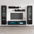 thumbnail image 1 of Fly AB2 34TV Wall Mounted Floating Modern Entertainment Center, 1 of 5