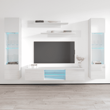 Fly AB3 33TV Wall Mounted Floating Modern Entertainment Center