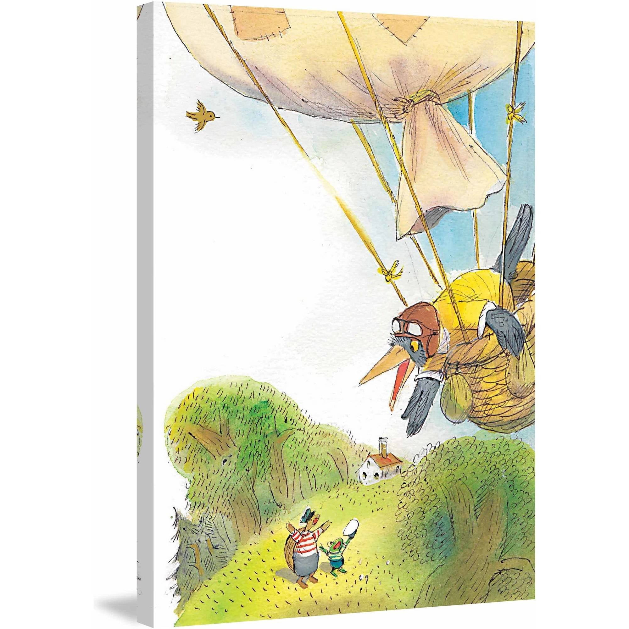 "Fly Away" Painting Print on Wrapped Canvas