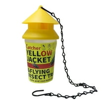 Fly Bag Trap PP Wire Chain Net Trap for Parks/Orchards/Vegetables (D)