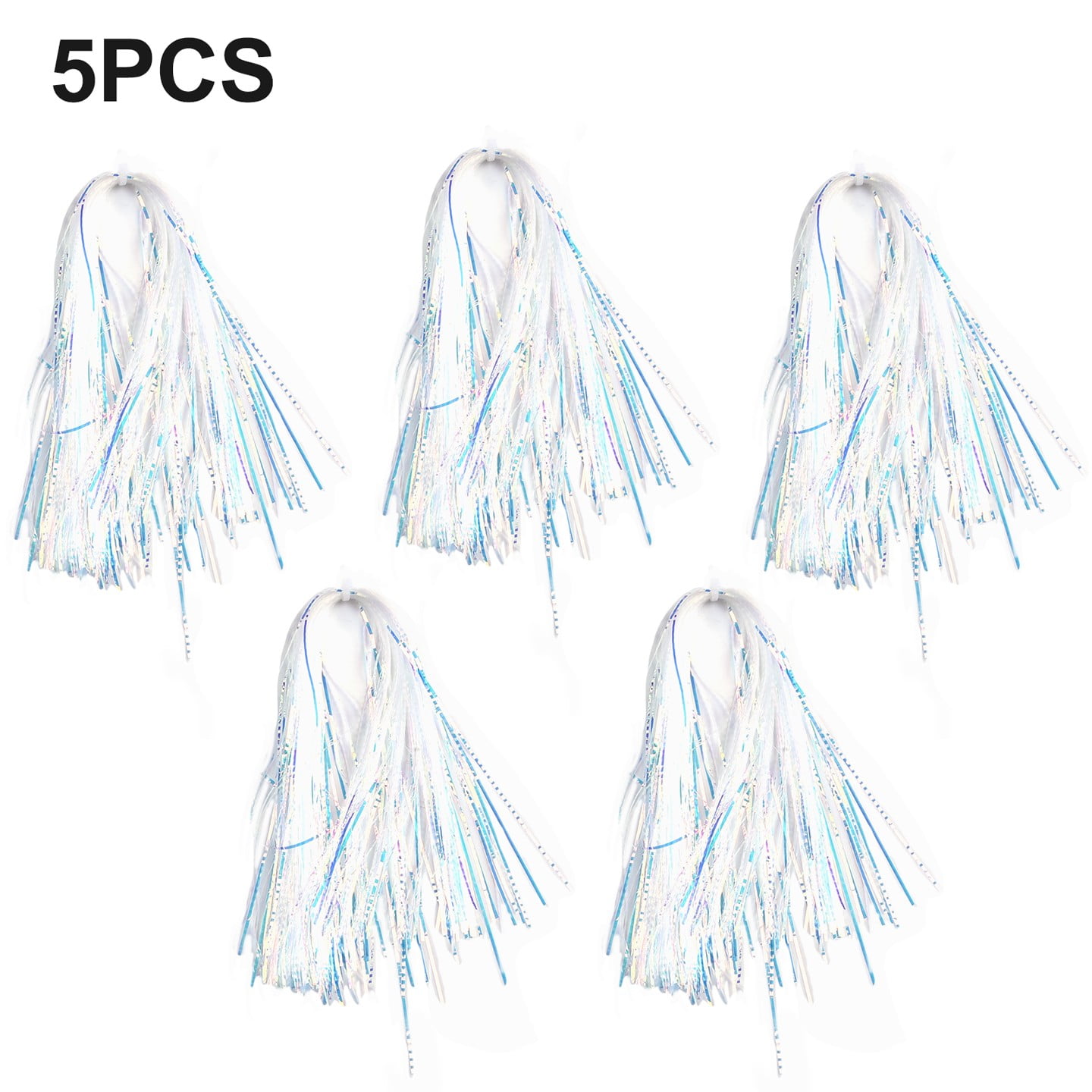 Fly Bait Tying Bright Silk Ribbon Fly Fishing Lure Hook Trout Bait DIY