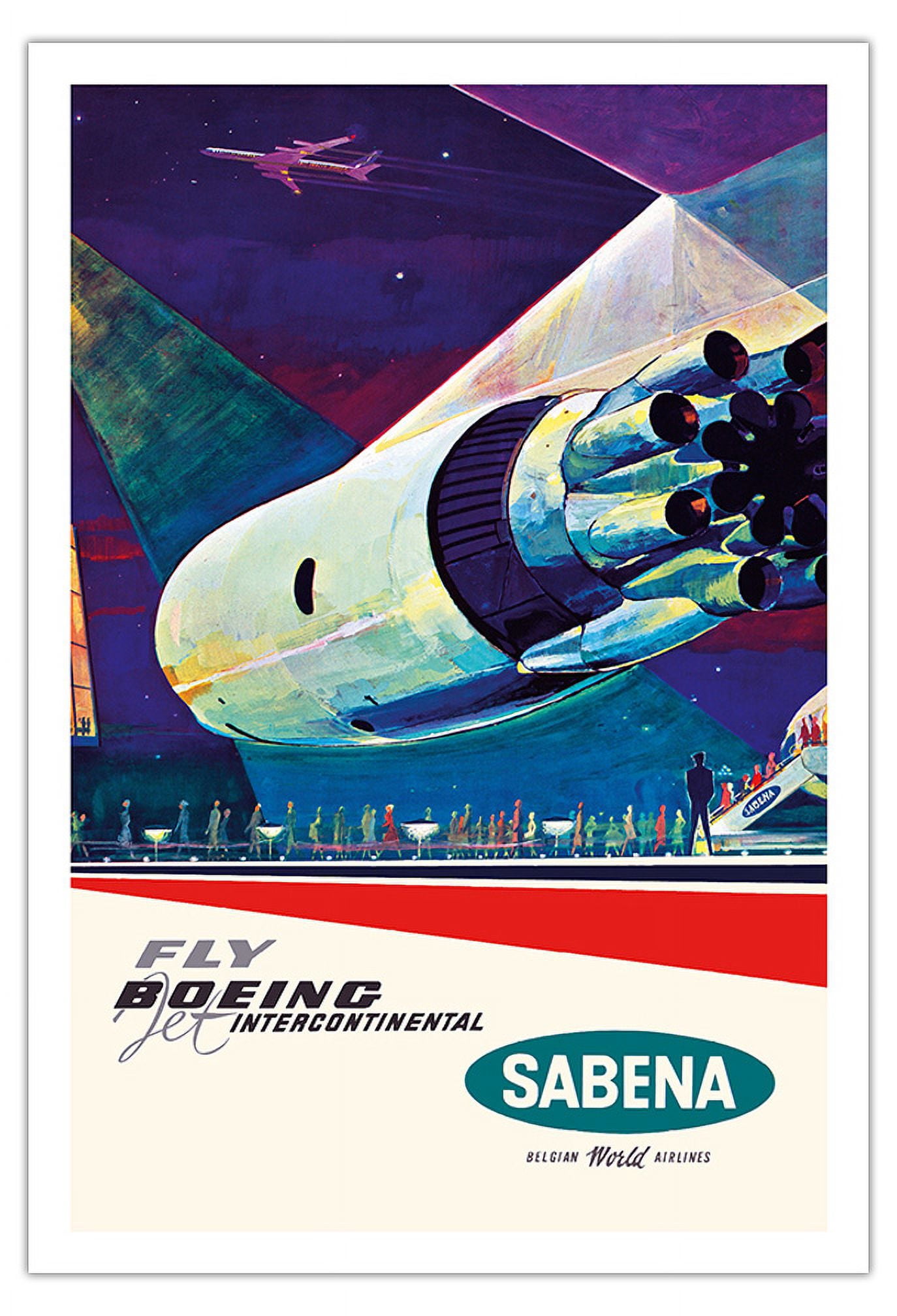 Fly Boeing Intercontinental - Sabena Belgian World Airlines - Boeing ...