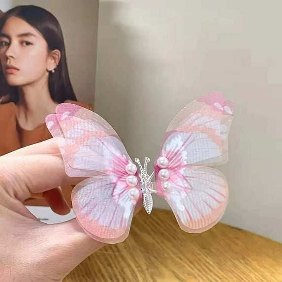 Fly Butterfly Hair Clips for Girls,Butterfly Hair Clips,Hair Accessories,Butterfly Clips,Cute Hair Clips,Girl Hair Accessories,Hair Clips for Girls,Butterfly Clips for Hair,Multi-Color Hair Clips