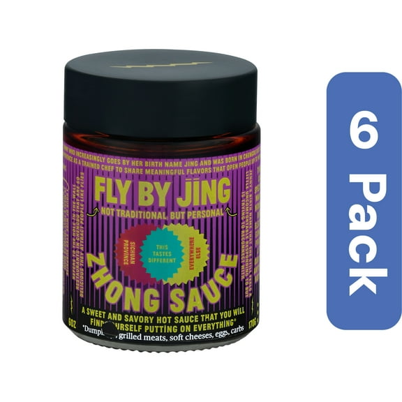 Fly By Jing Zhong Sauce 6 oz (Pack Of 6)