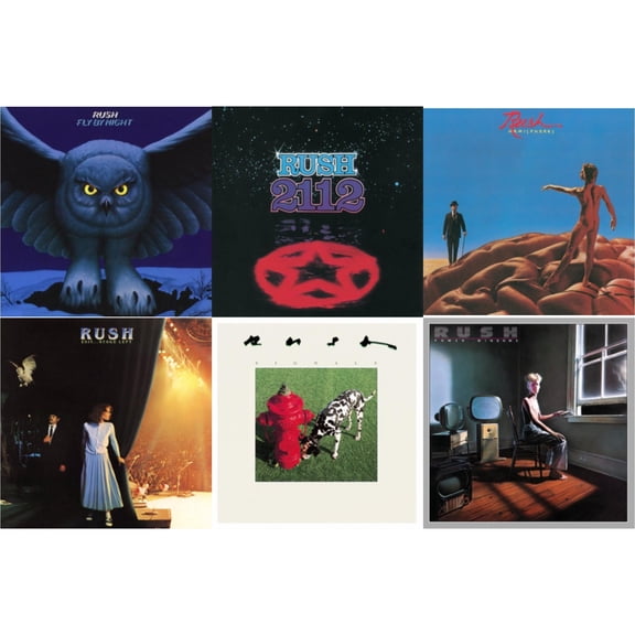 Fly By Night (180G) & 2112 (180G) & Hemispheres (180G) & Exit Stage Left (180G) & Signals (180G) & Power Windows (180G) [LP Vinyl Bundle]