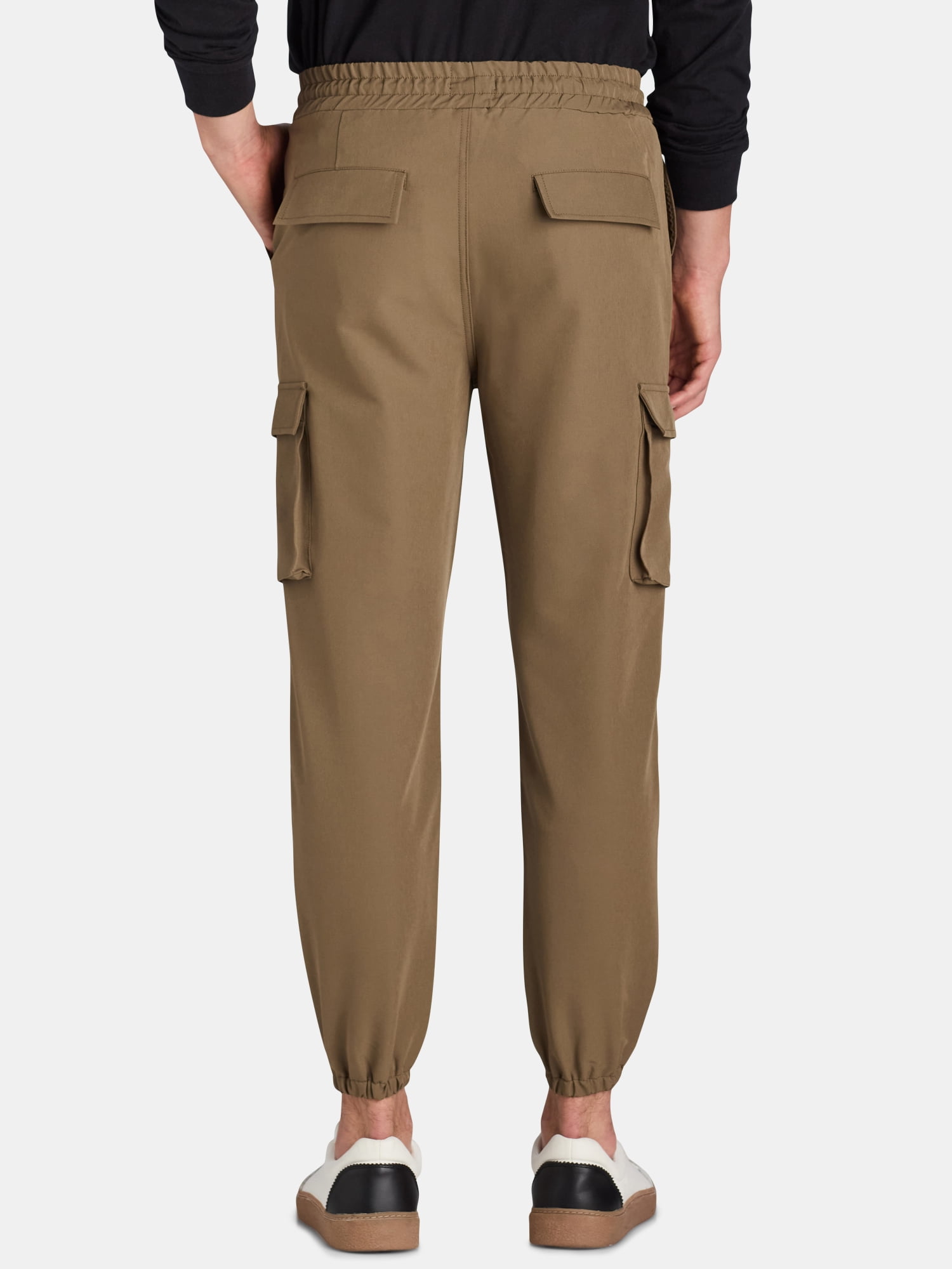 Fly By Night Men's & Big Men's Hyperloop Jogger Cargo Pants, Sizes S ...