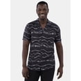 thumbnail image 1 of Fly By Night Men's and Big Men's Cove Printed Button Up Shirt, Sizes S-3XL, 1 of 5