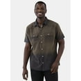 thumbnail image 1 of Fly By Night Men's and Big Men's Ruben Western Style Chambray Button Up Shirt, Sizes S-3XL, 1 of 5