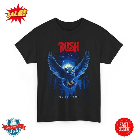 Fly By Night (Rush) T shirt S-3XL