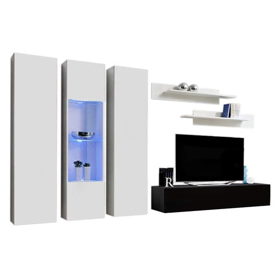 Fly C 30TV Wall Mounted Floating Modern Entertainment Center