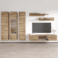 thumbnail image 1 of Fly C5 33TV Wall Mounted Floating Modern Entertainment Center, 1 of 5
