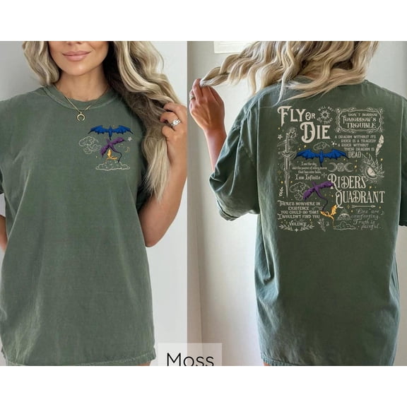Fly Or Die Shirt, Violent Little Thing Fourth Wing T-Shirt, Fourth Wing Shirt, Riders Quadrant Tee, Basgiath War College Crewneck, Dragon Girls All Size S-5Xl