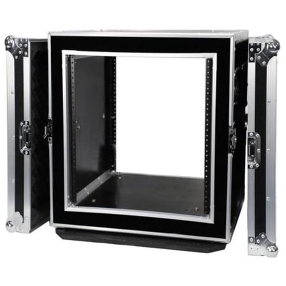 Fly Drive Case 10U Space Shock Mount Amplifier Case