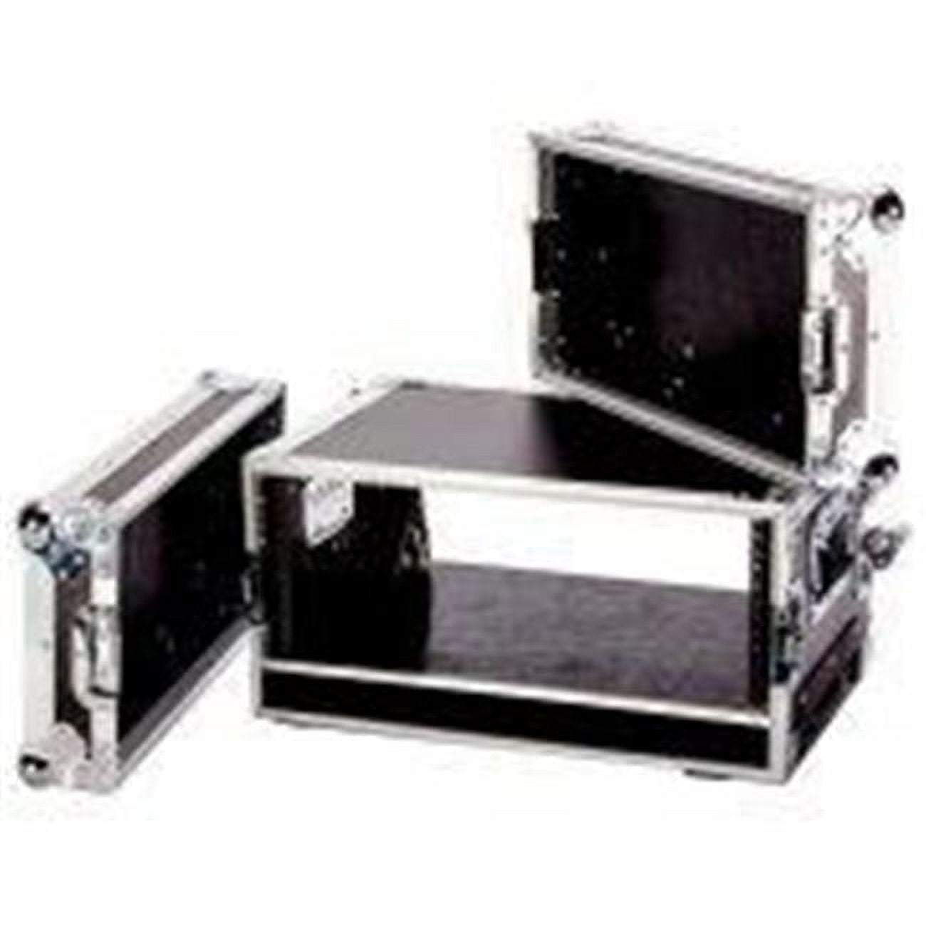 Fly Drive Case 4u Space Effect Case 14 in. Body Depth with Pull-Out Handle & Wheels