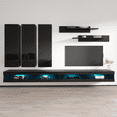thumbnail image 1 of Fly E1 34TV Wall Mounted Floating Modern Entertainment Center, 1 of 5
