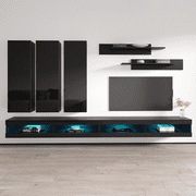 Fly E1 34TV Wall Mounted Floating Modern Entertainment Center