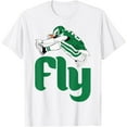 thumbnail image 1 of Fly Eagles Fly Tee - Viral Saquon Barkley Hurdle Jump Football Fan Gift Unisex T-Shirt ,White Color,Size XL, 1 of 5