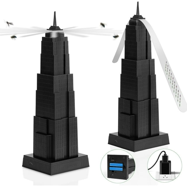 Fly Fans for Outdoor Tables, Flies Bug Mosquitoes Fans for Food Table