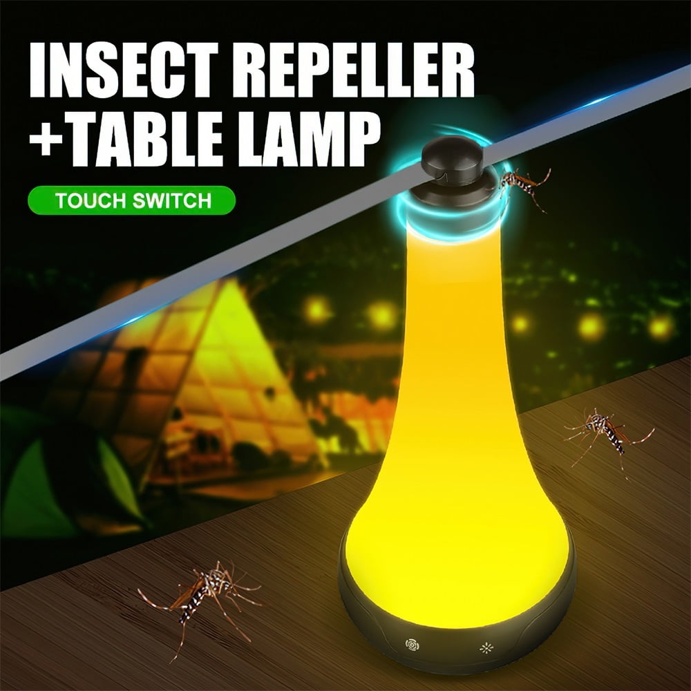 Fly Fans for Tables with Anti Bug Light, Fly Repellent Fly Fans for