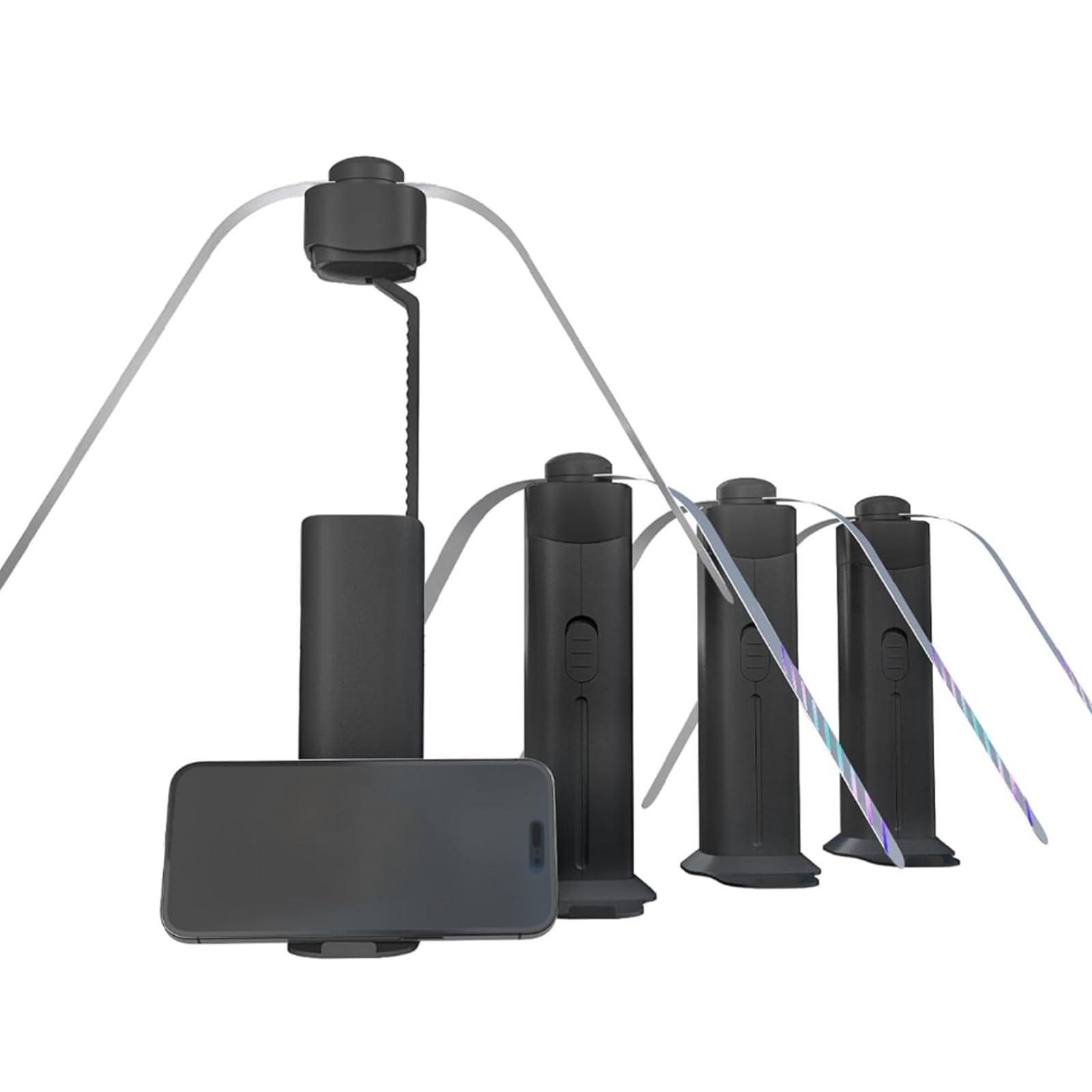 Fly Fans for Tables, Bug Fans with Holographic Blades,USB Charging Fly ...