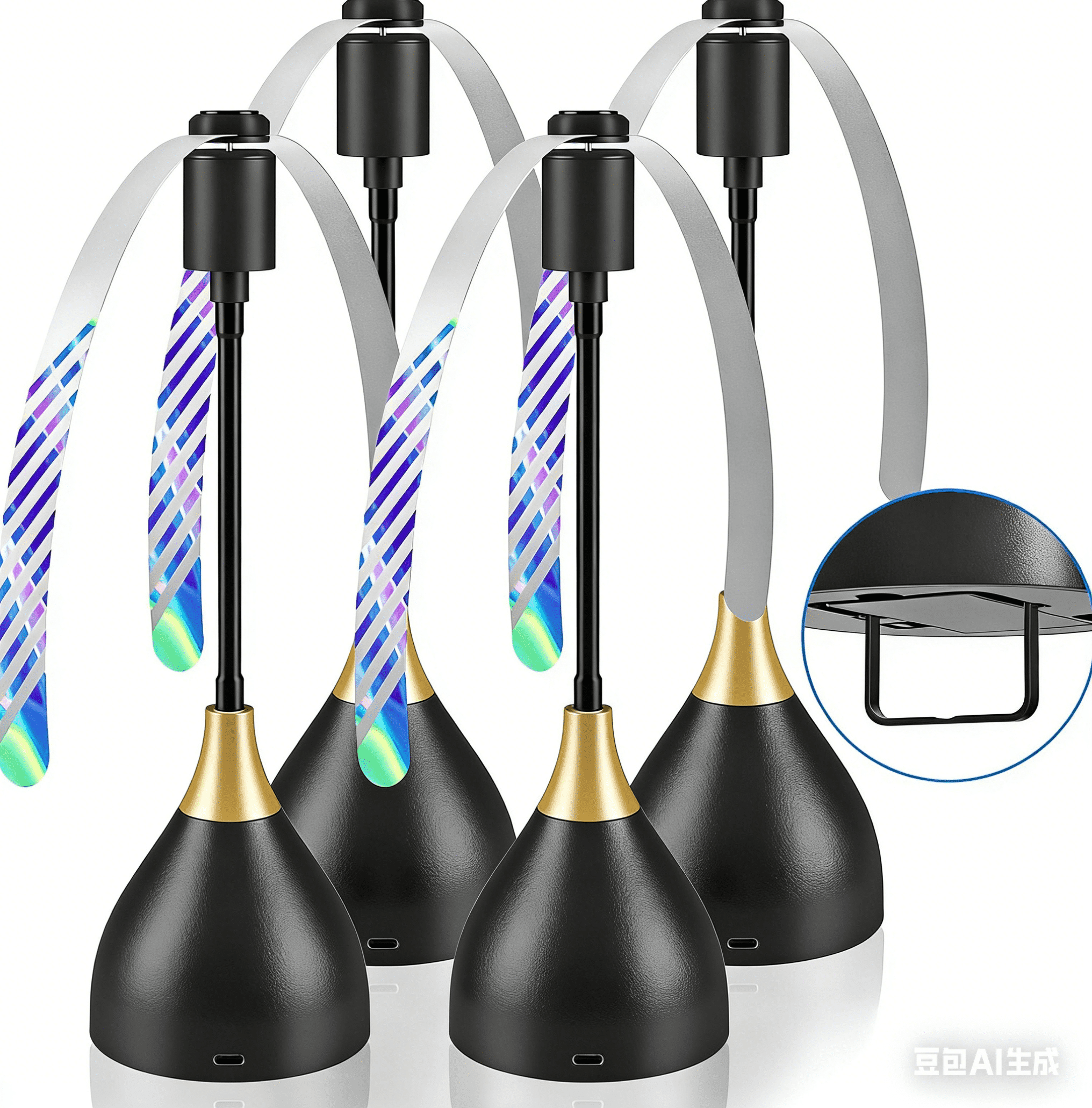 Fly Fans for Tables, Effective Fly Repellent Fan Keeps Flies Away with ...
