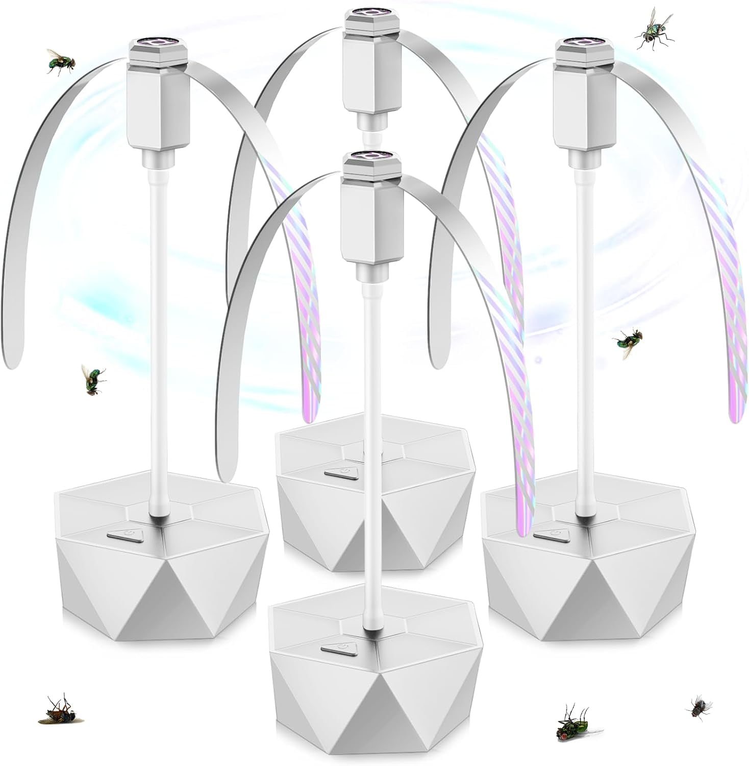 Fly Fans for Tables, Fly Repellent Fan Outdoor Indoor Keep Flies Away ...