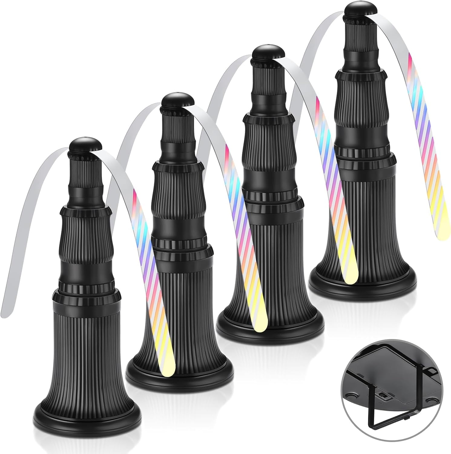 Pickle Fans PestAvert Fly Fans for Tables, Battery-Powered Telescopic Outdoor ...