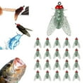 Fly Fishing (20PCS) New Fly Hook Soft Fish Attractant Fishing Gear