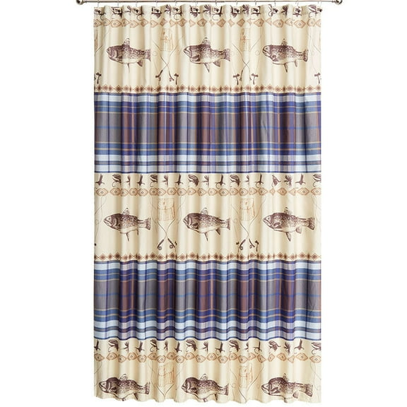 Fly Fishing Bath Collection - Shower Curtain