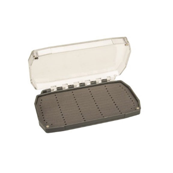 Fly Fishing Box Waterproof Flying Carry Box Easily Grip Clear Lid Single Side Fly Fishing Lures Carry Case Multiple Size