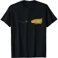 thumbnail image 1 of Fly Fishing Brown Trout Dry Fly Tying Fisherman T-Shirt, 1 of 6