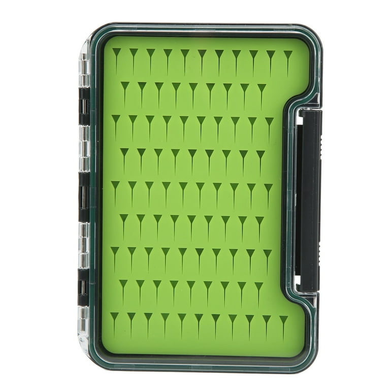 Fly Fishing Case, Multipurpose Waterproof Transparent Fly Fishing Box  Portable For Fishing 96x17x140mm/3.78x0.67x5.51in