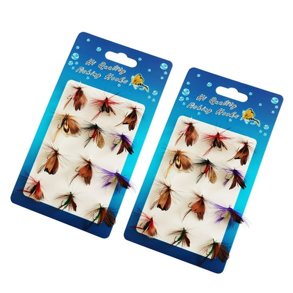 Fly Fishing Fishing Fly Hook Dry Wet Lures Streamers Tackle Sharpened Hook Trout Fish Steel Head Fly