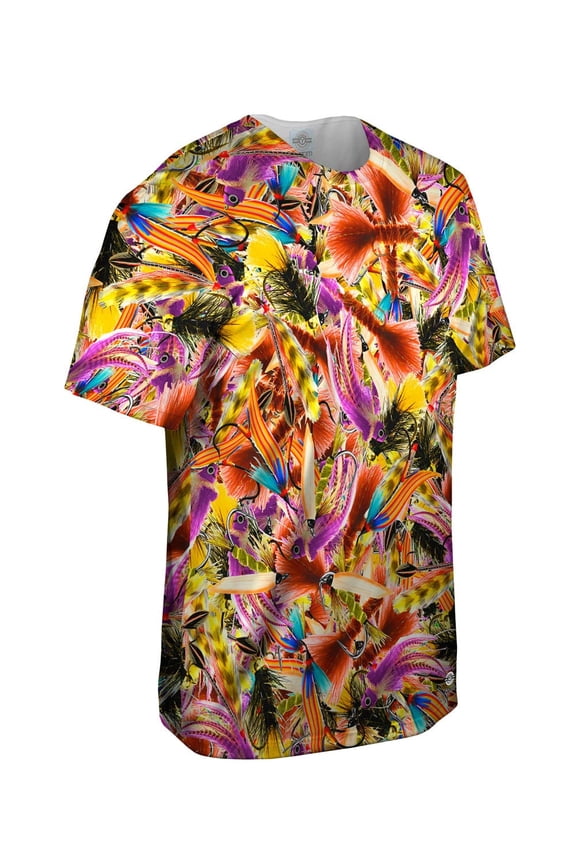 Fly Fishing Flies Firshermans Pride Mens T-Shirt All Over Print