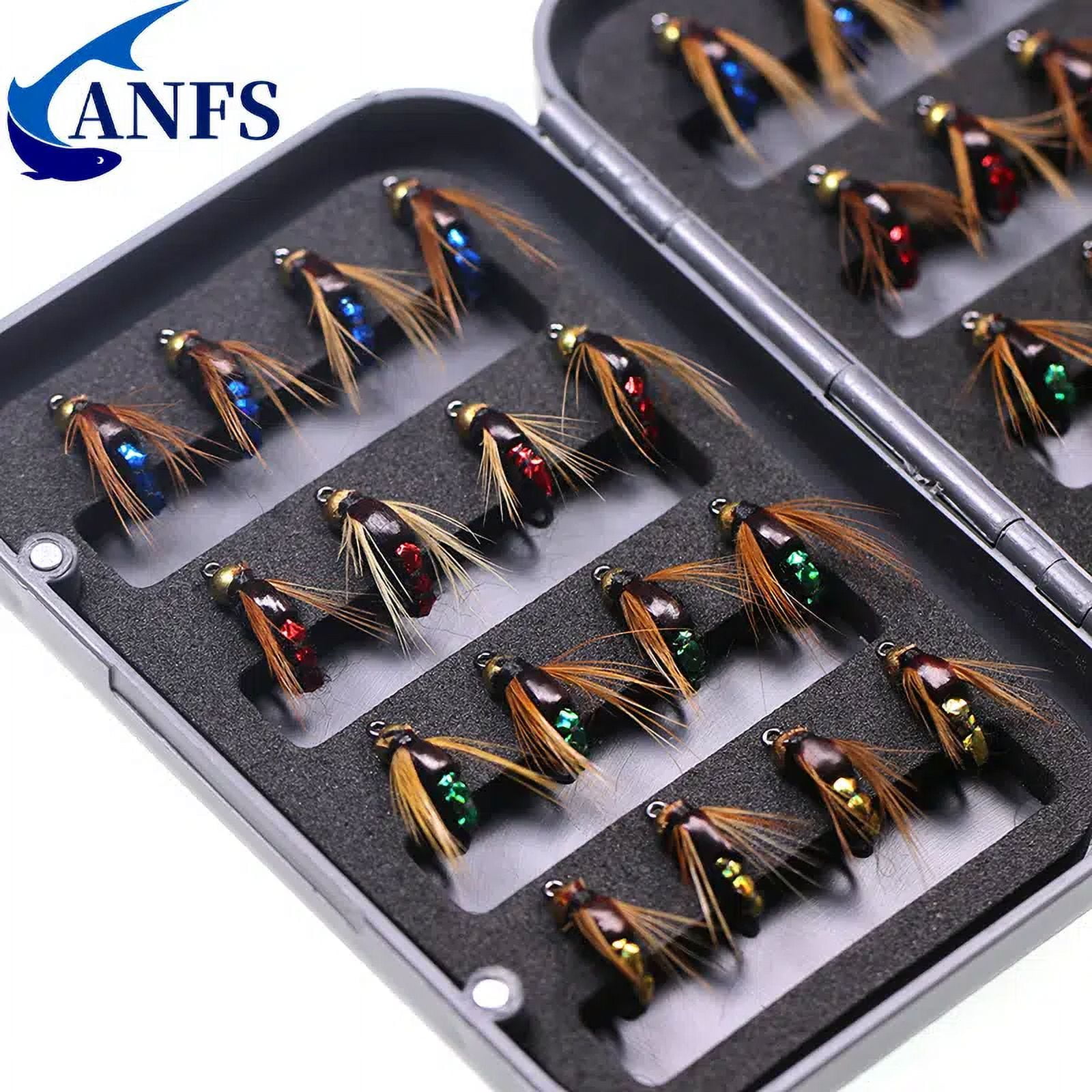 Fly Fishing Flies Kit Fast Sinking Artificial Bait Nymph Scud Fly Bug Worm Trout  Fishing Flies Insect Fishing Lure Pack Of 4pcs /8pcs /32pcs 
