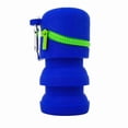 thumbnail image 1 of Fly Fishing Fly Box Foldable Silicone with Zipper Portable Multifunctional Trash Can with Hook Fishing Accessories Blue, 1 of 6