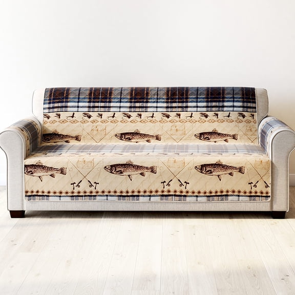Fly Fishing Furniture Covers - Sofa
