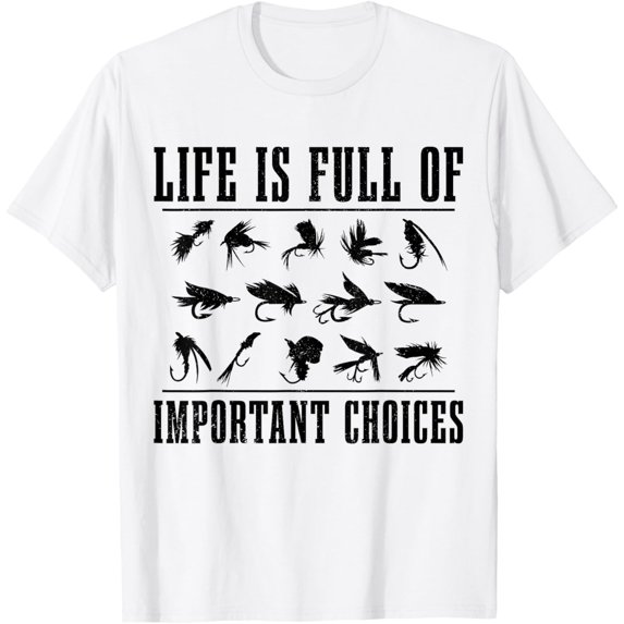 Fly Fishing Gift Vintage Fishing Fisherman Fly Fishing T-Shirt