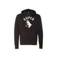 thumbnail image 1 of Fly Fishing Hoodie, Super Fly, Outdoors Wear, Fishing Apparel, Unisex Hoodies, Fly Fishing Apparel, Fishing Gear, Graphic Hoodie, Fishing, Black, SMALL, 1 of 1
