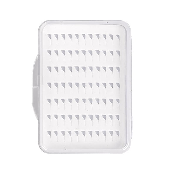 Fly Fishing Hook Box Fly Fishing Hook Box With Foam Waterproof Durable Fishing Gear Transparent S for M L Size