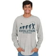 thumbnail image 1 of Fly Fishing Joke Cool Funny Fishermen Men's Long Sleeve Tee T Shirt Brisco Brands M, 1 of 5