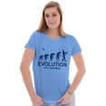 thumbnail image 1 of Fly Fishing Joke Cool Funny Fishermen Women's T Shirt Ladies Tee Brisco Brands M, 1 of 5