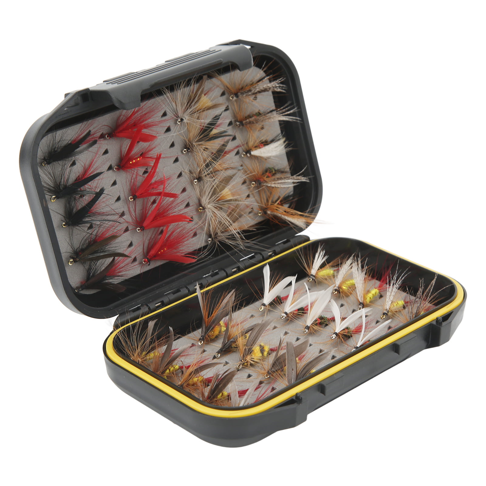 Fly Fishing Kit, Durable Hand Woven Attractive Organized Boxed